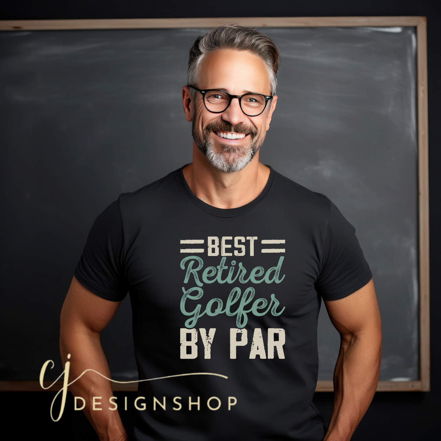 Best Retired Golfer by Par Tshirt