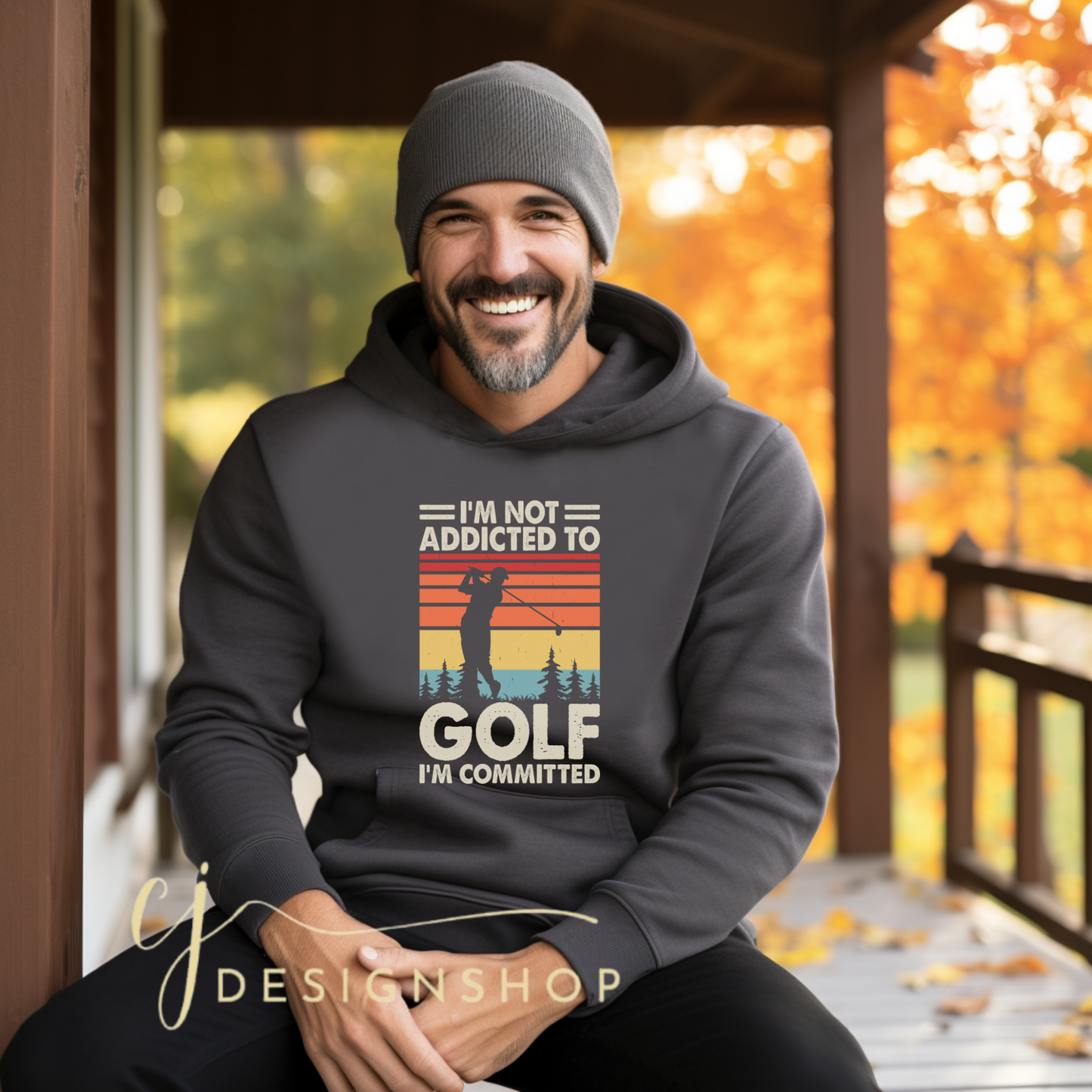 I am not addicted to GOLF I'm Committed