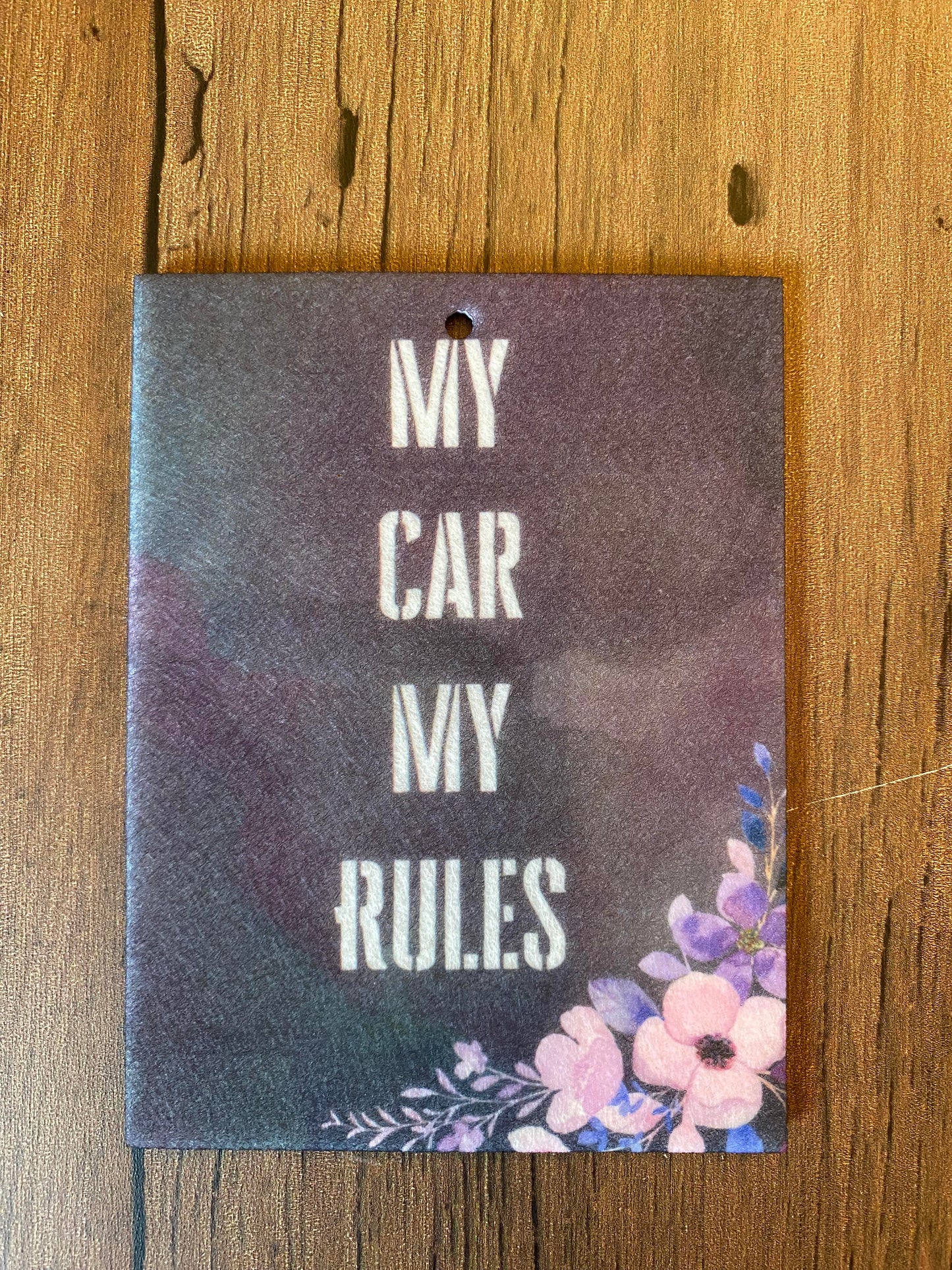 My Car My Rules Air Freshener
