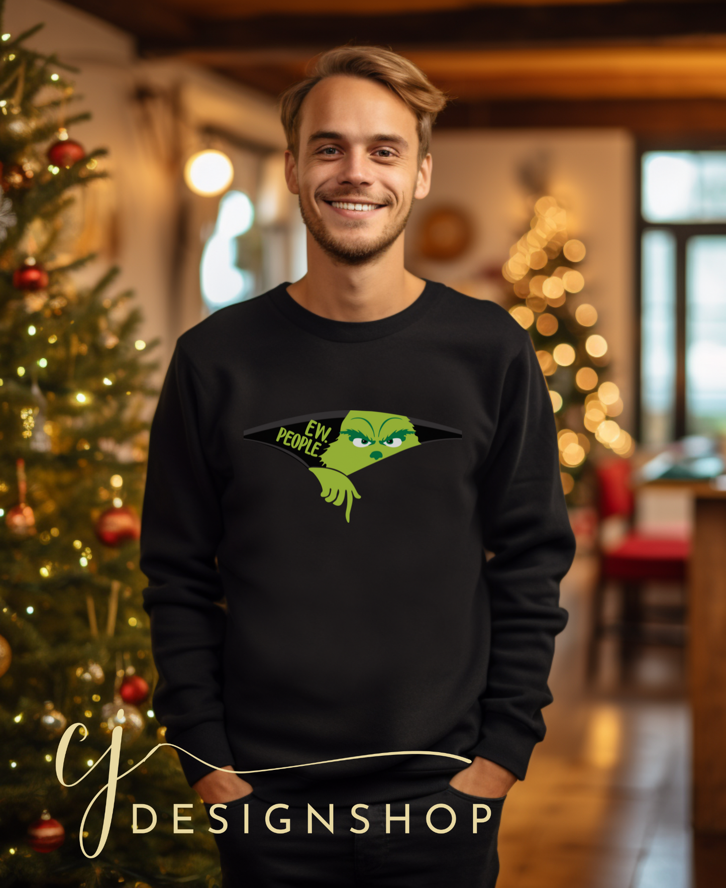 Peeking Grinch