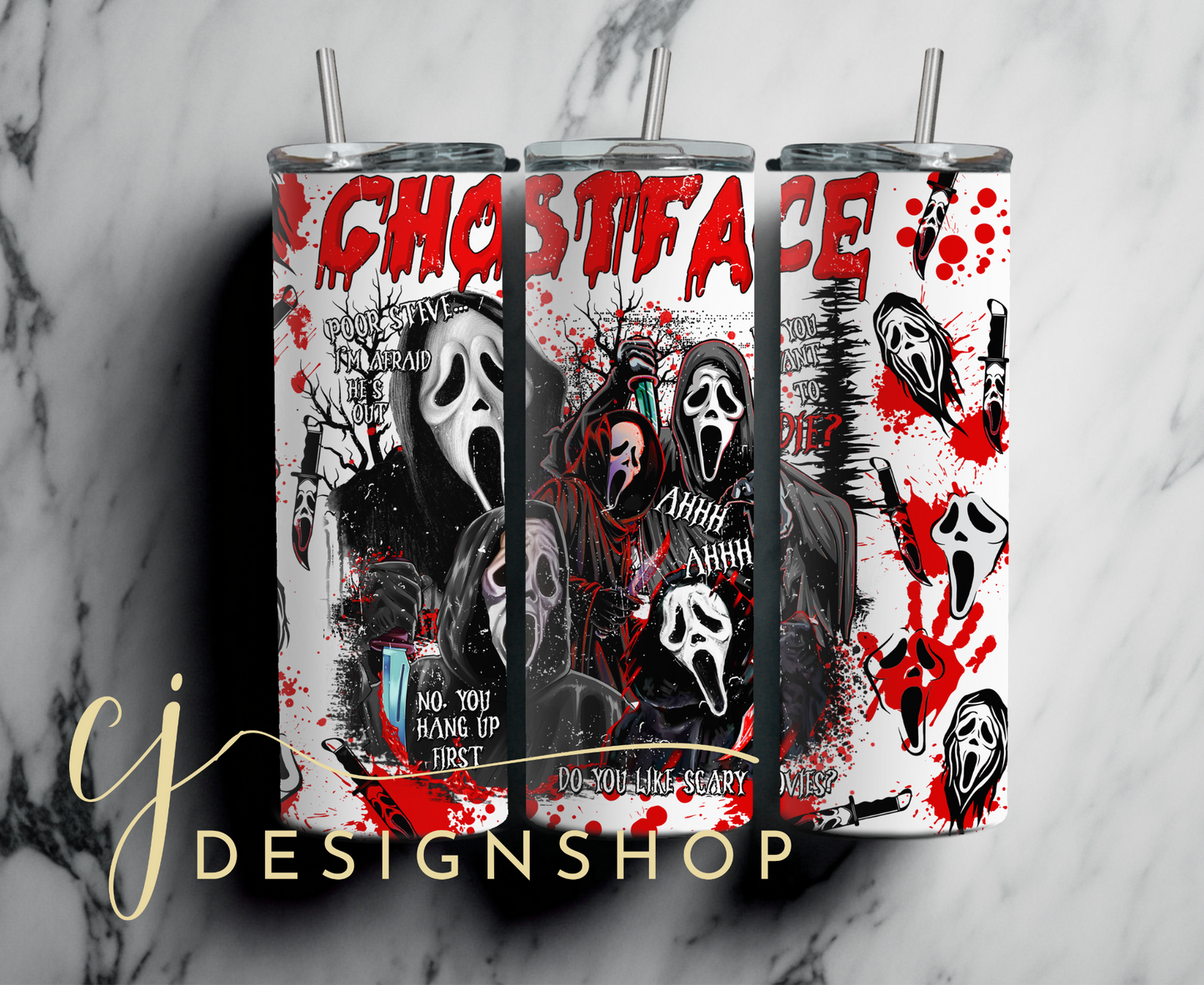 Scream Tumbler
