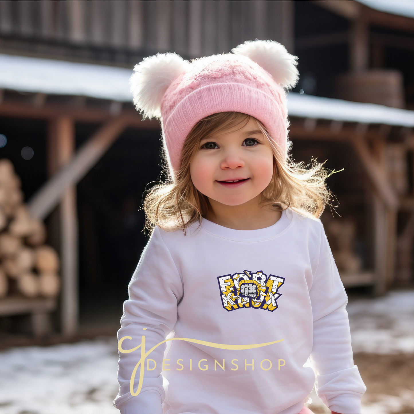 Fort Knox Toddler Crewneck