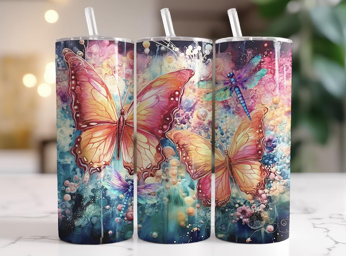 Butterfly Tumbler