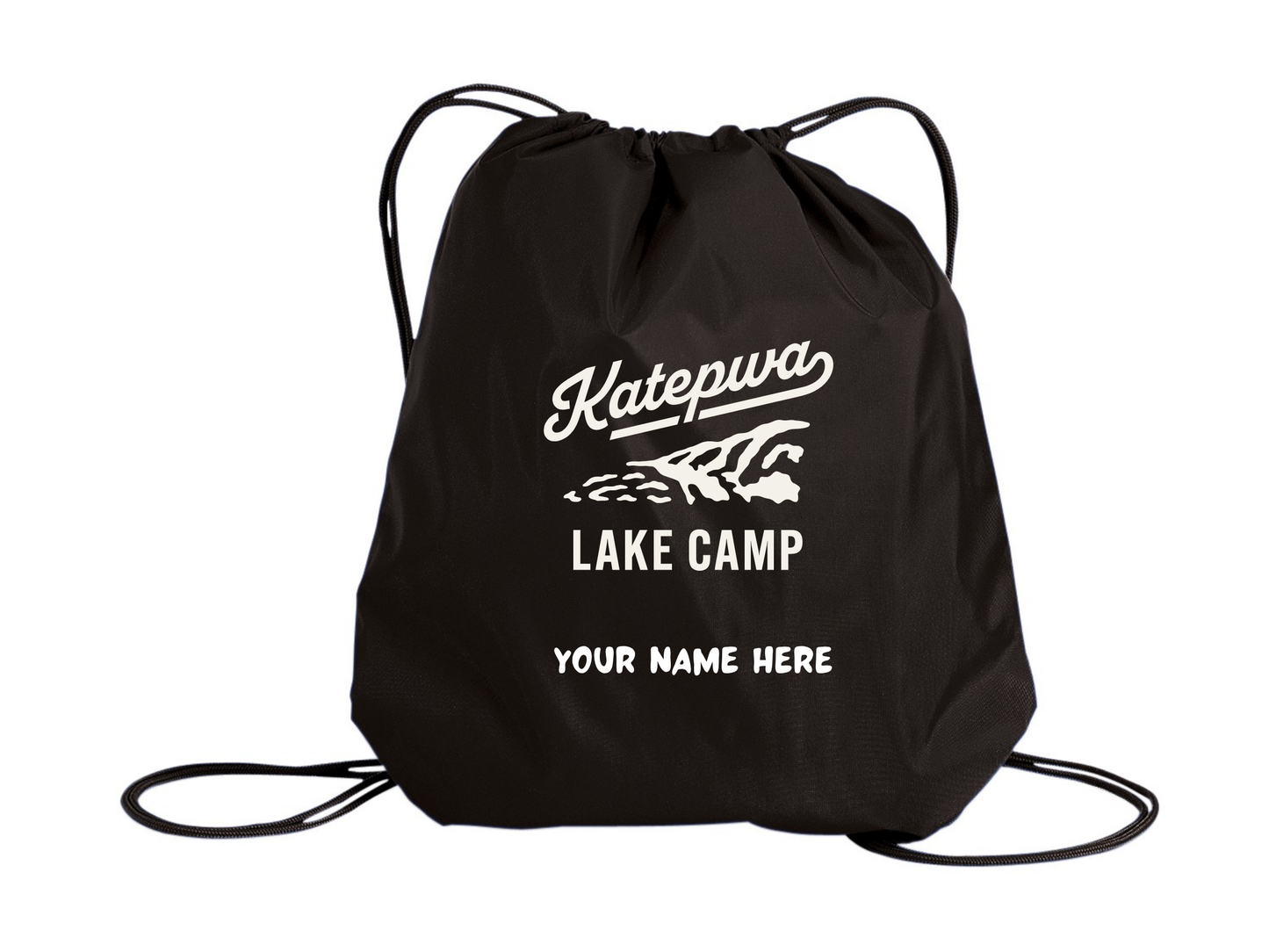 Katepwa Lake Camp l Draw String Bag l