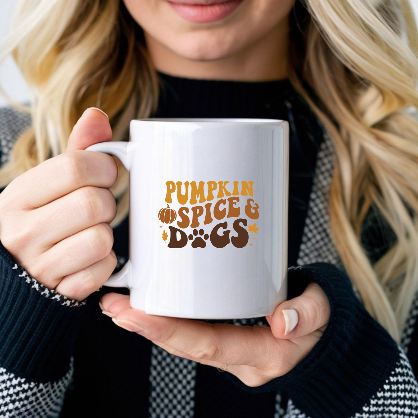 Pumpkin Spice & Dogs l Coffee Mug