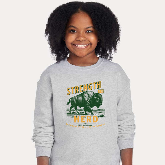Strength Of The Herd Green & Gold Shirt