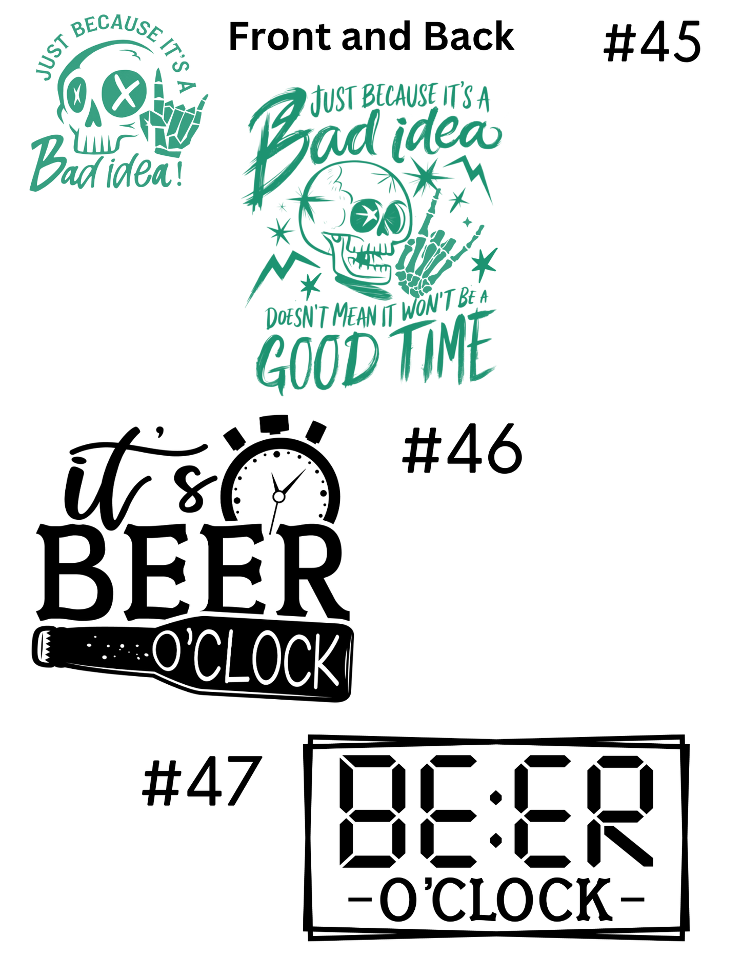 Christmas in July Design Choices #1