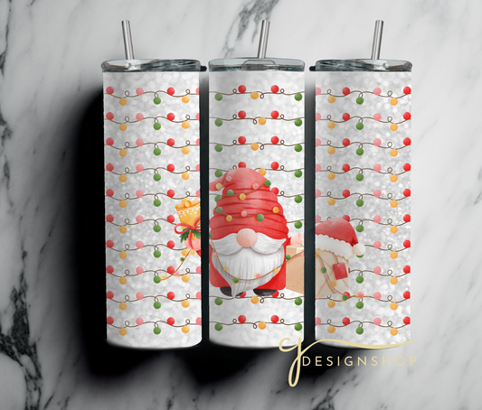 Gnome Christmas Tumbler