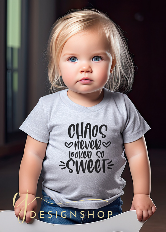Chaos Never looked so sweet Infant T-shirt