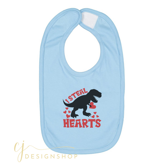 I steals Hearts Bib