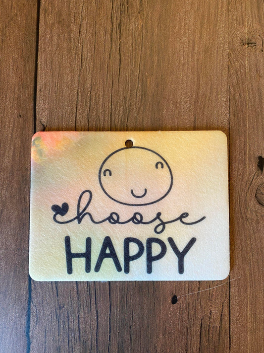 Choose Happy Air Freshener