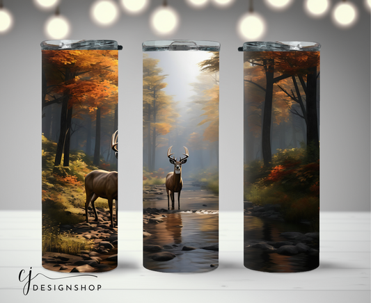 Beautiful Buck Tumbler