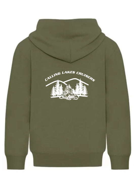 Calling Lakes Cruisers | Youth Zip Up Hoodie | Cotton + Fleece