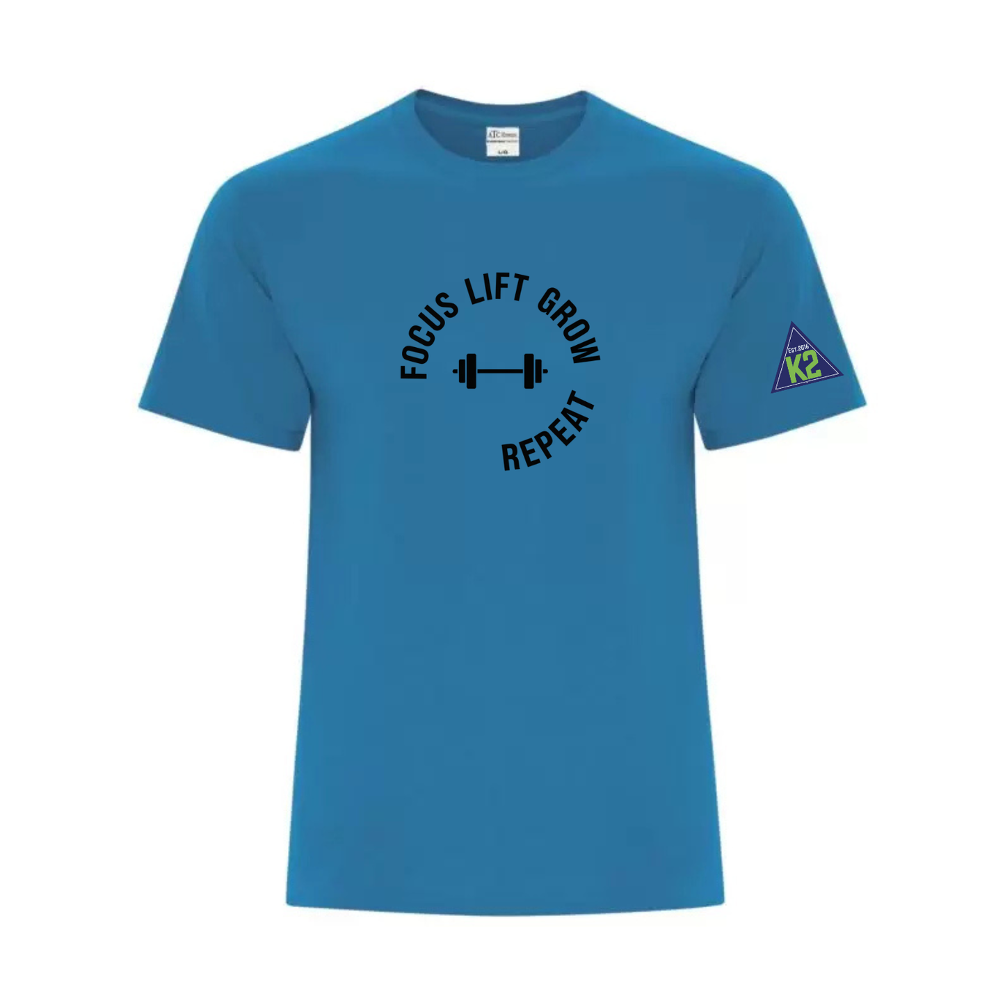 Focus, Lift, Grow, Repeat l Adult l Apparel