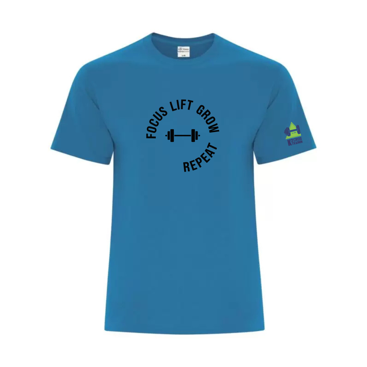 Focus, Lift, Grow, Repeat l Adult l Apparel