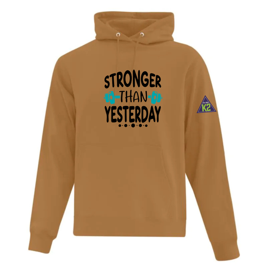 Stronger Than Yesterday l Adult l Apparel