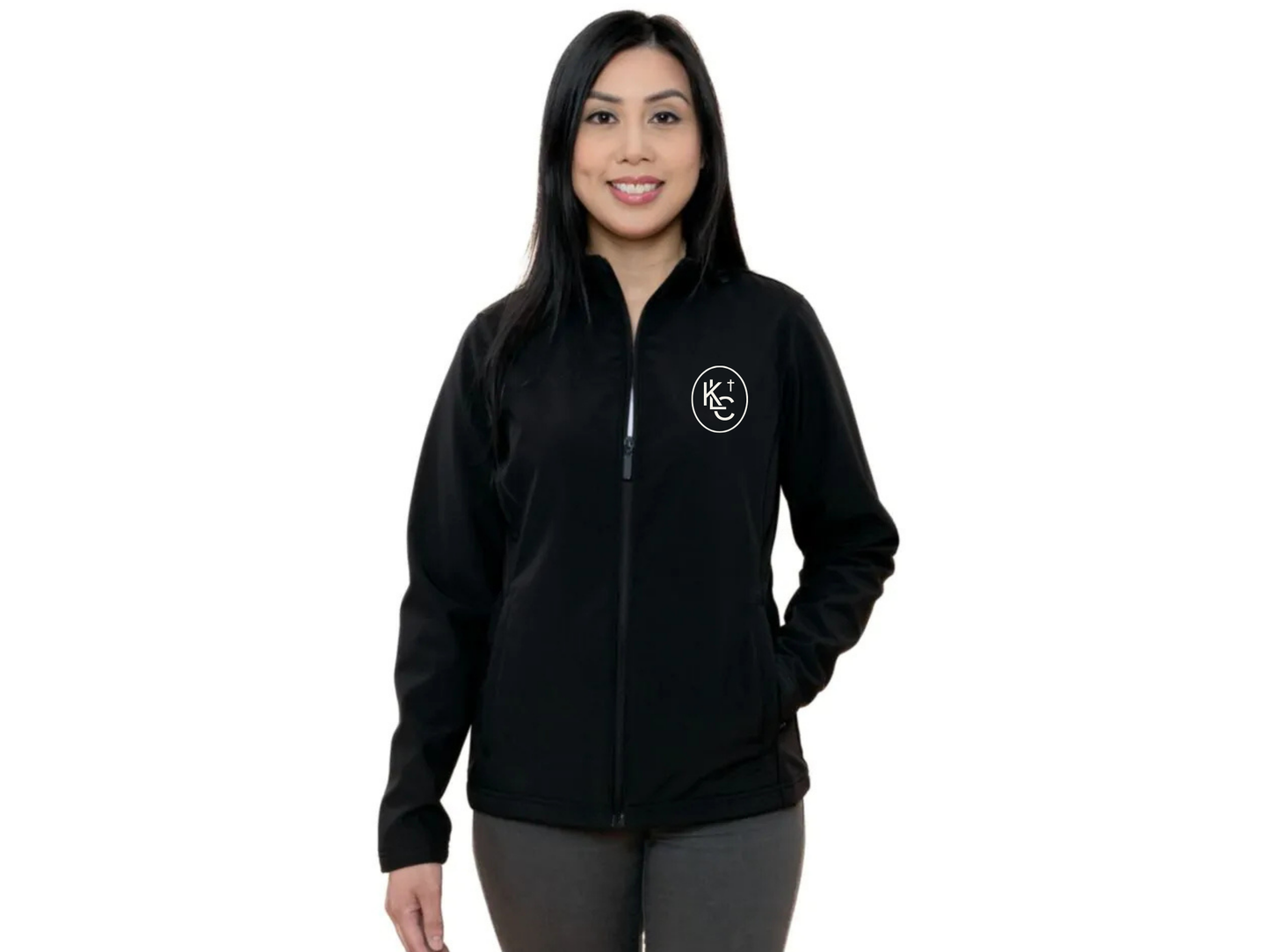 Katepwa Lake Camp Initials l Adult l Soft Shell Jacket