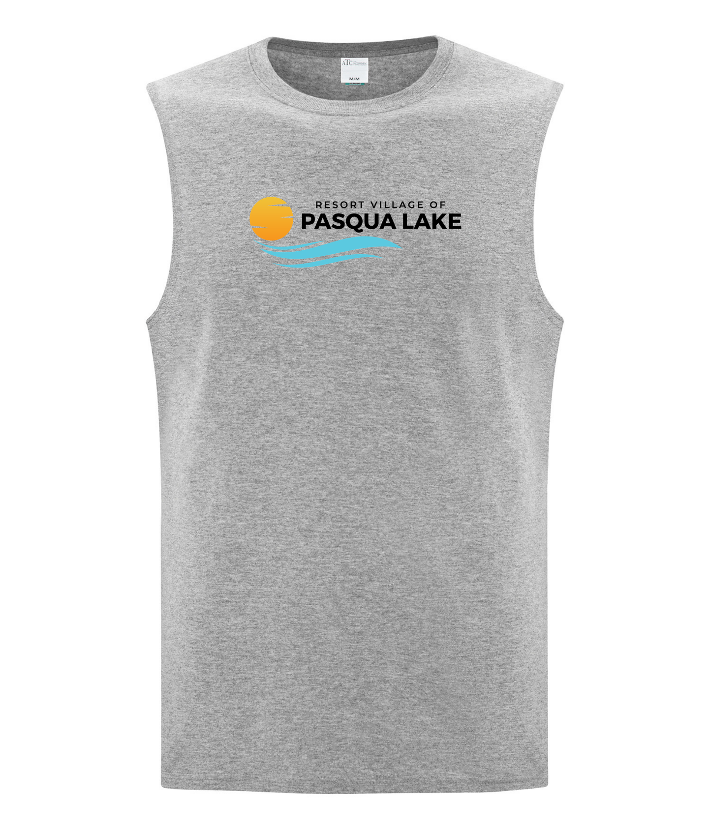 Resort Village of Pasque Lake l Adult l Sleeveless Mens Tank