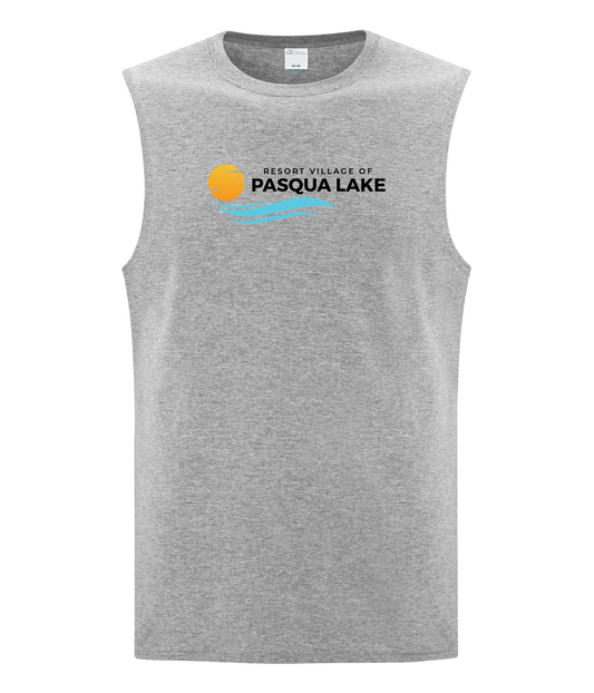 Resort Village of Pasque Lake l Adult l Sleeveless Mens Tank
