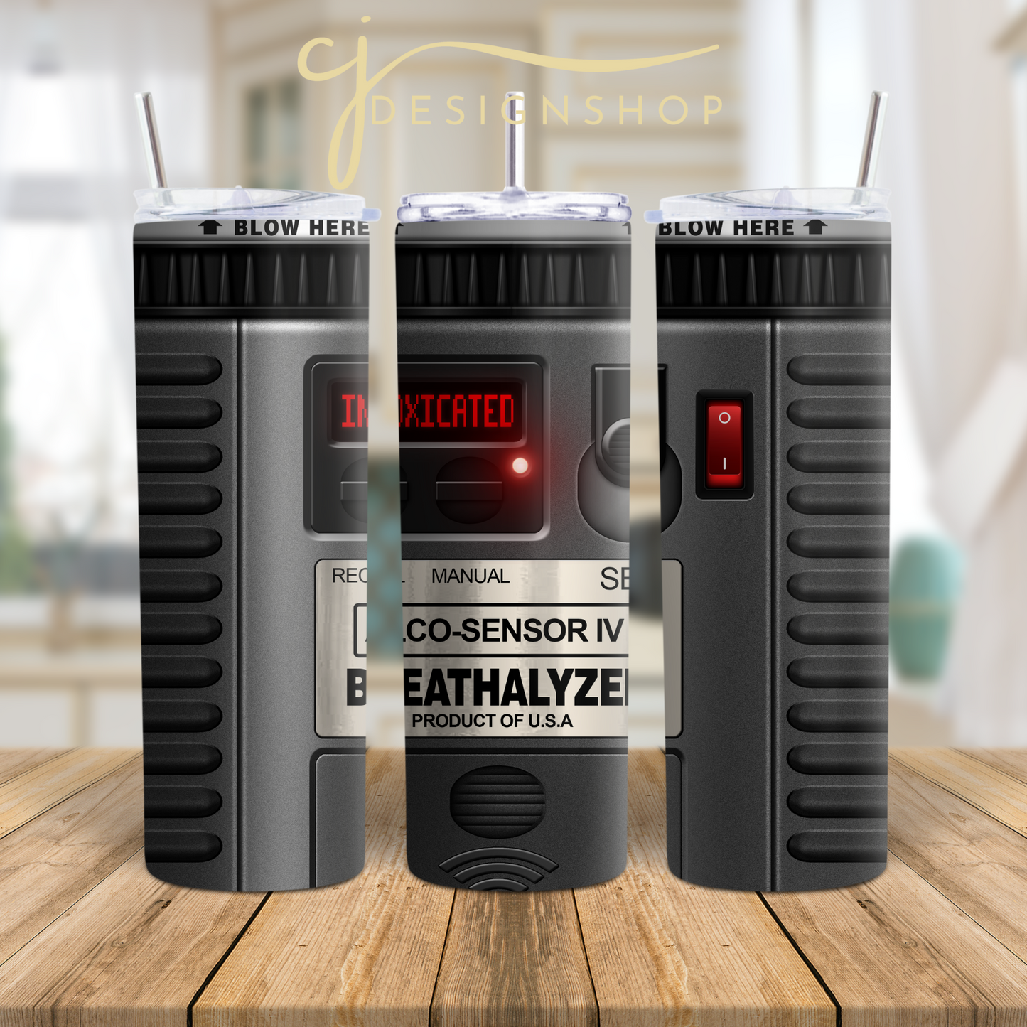 Breathalyzer Tumbler