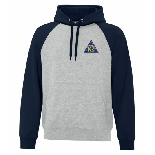 K2 l Adult l Two-Toned Hooded Sweatshirt