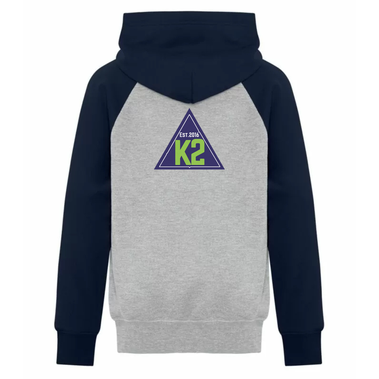 K2 l Adult l Two-Toned Hooded Sweatshirt
