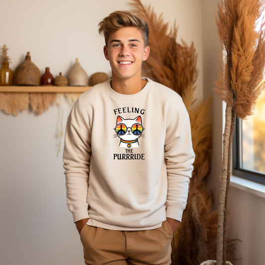 Feeling The Purrride l Adult l Apparel