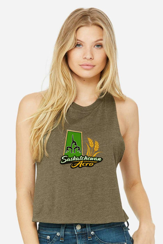Saskatchewan Acro l Adult l Cropped Tank l