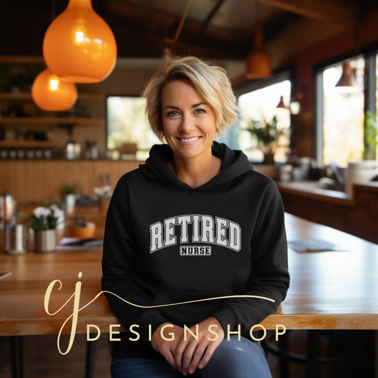 Retired Nurse l Graphic Tee, Hoodie & More