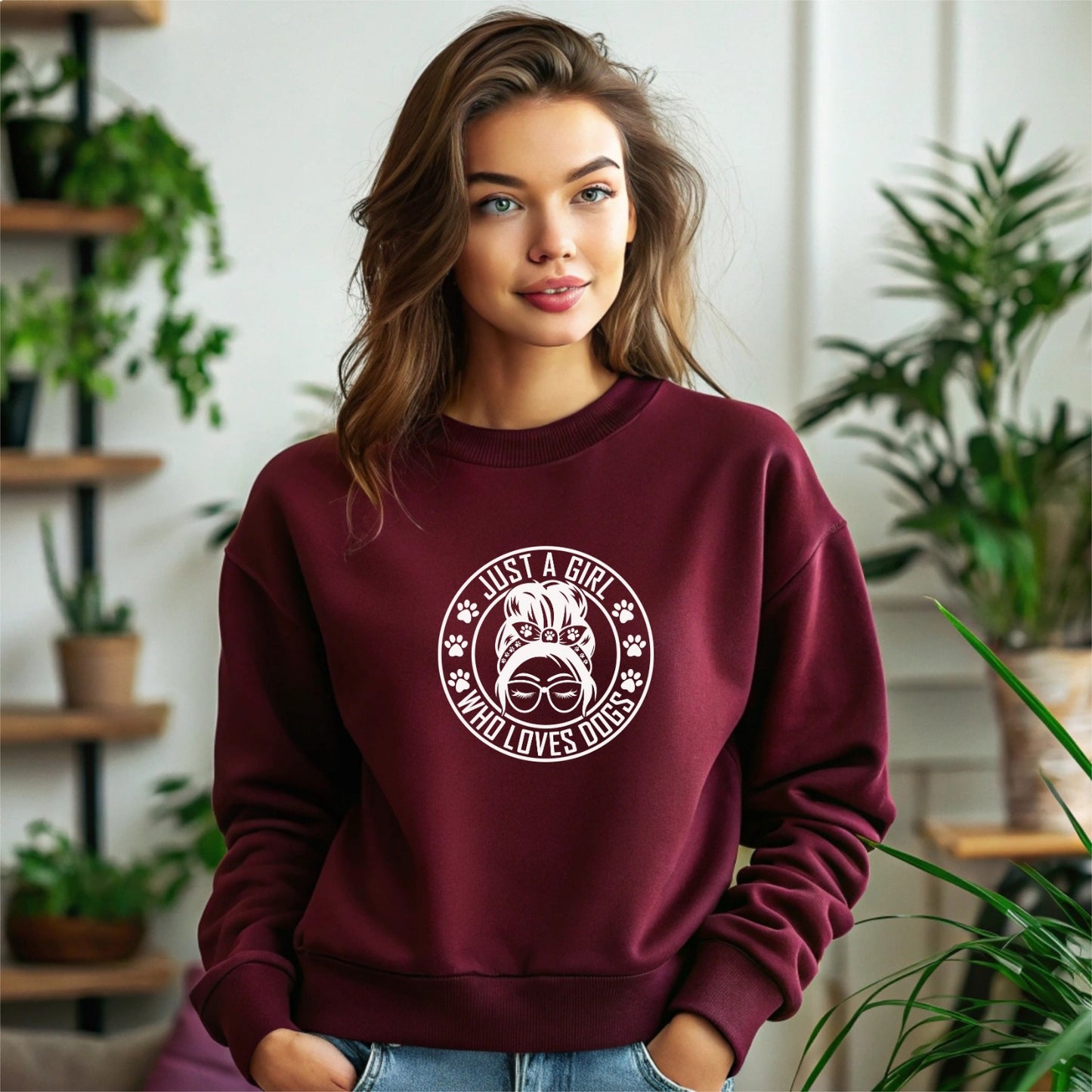 Just A  Girl Who Loves Dogs l Apparel