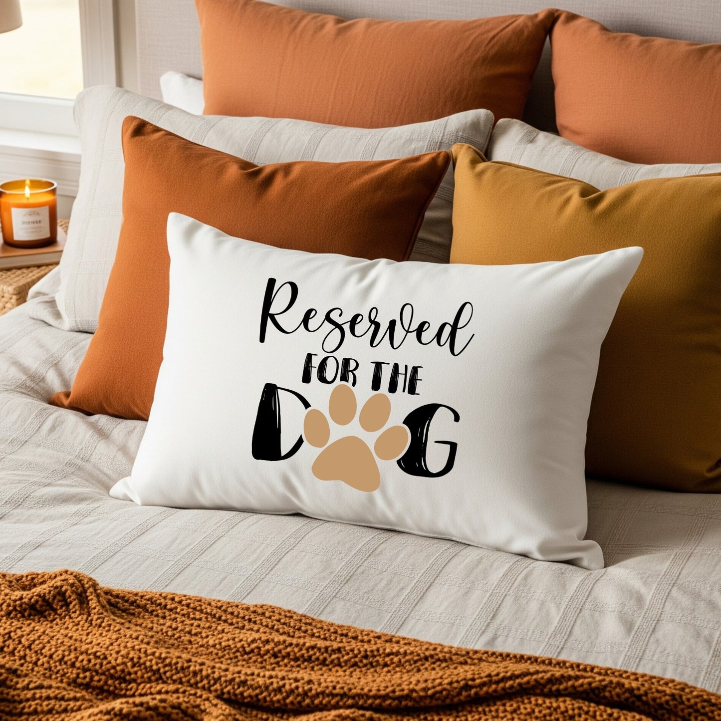 Reserved For The Dog l Pillow
