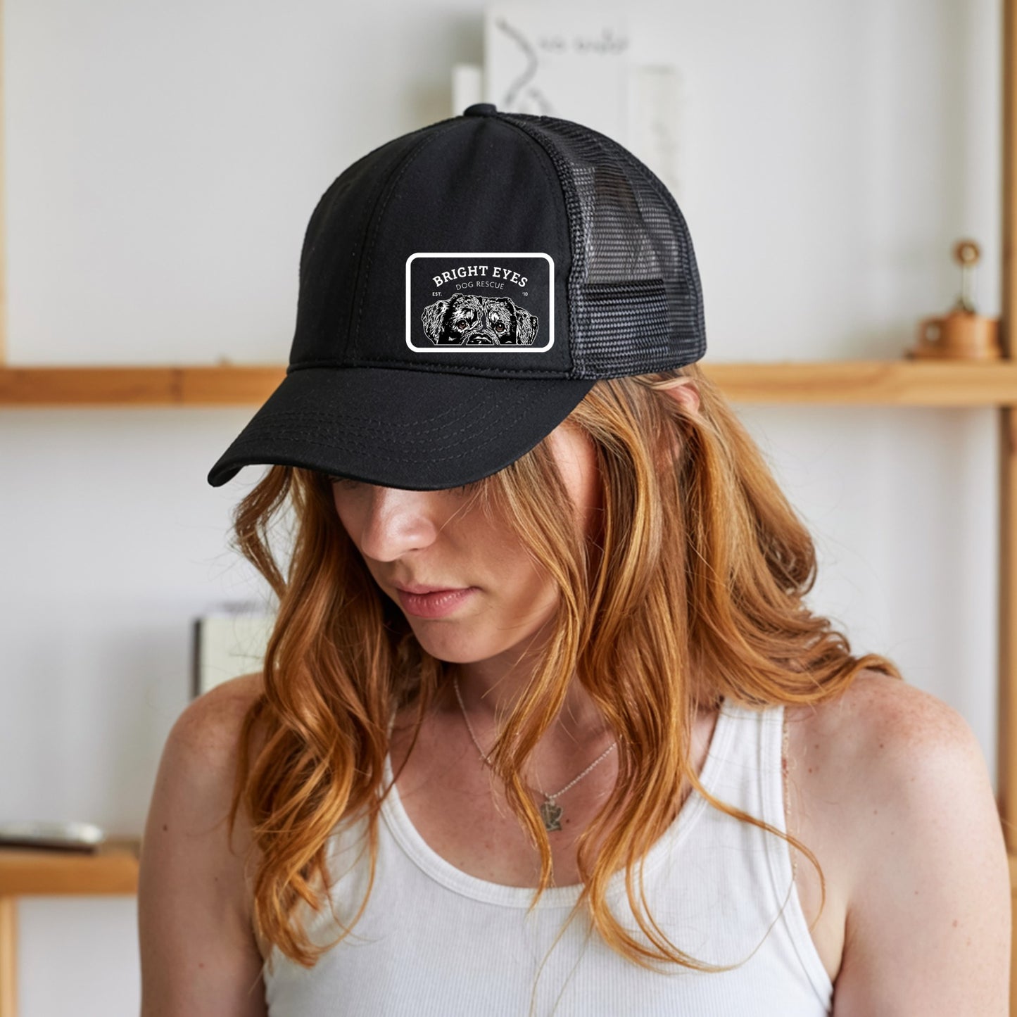 Bright Eyes Dog Rescue l Trucker Cap l