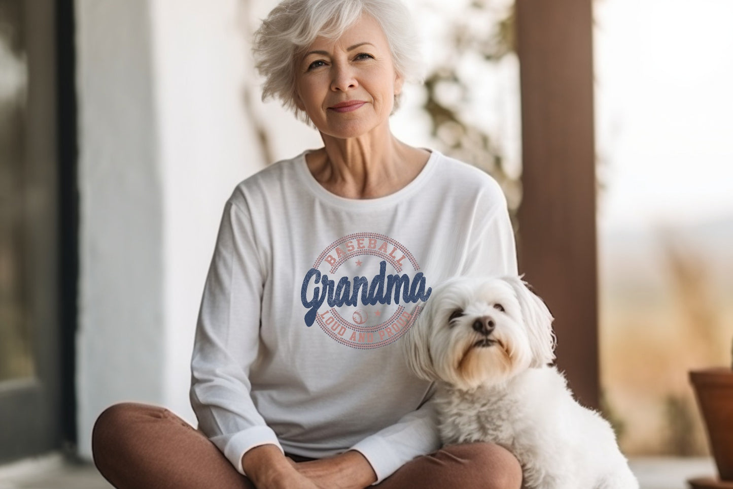 Baseball Grandma l Adult l Apparel