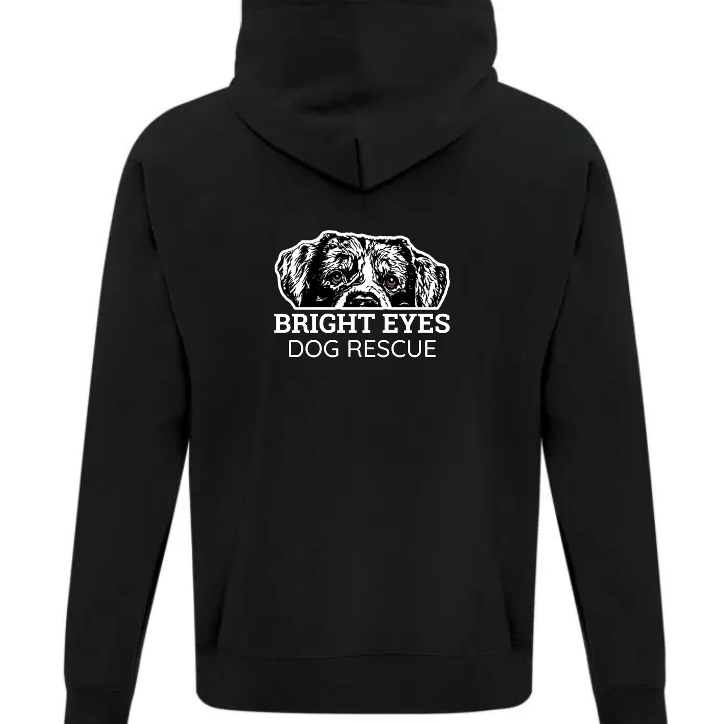 Bright Eyes Dog Rescue Zip Up Hoodie l Apparel