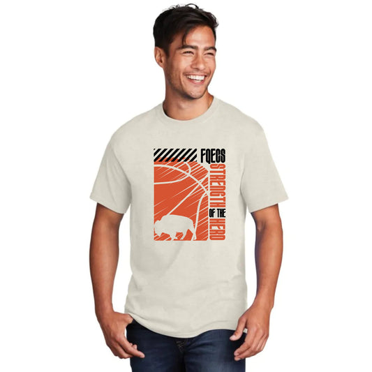 Basketball Strength Of The Herd Black & Orange Shirt
