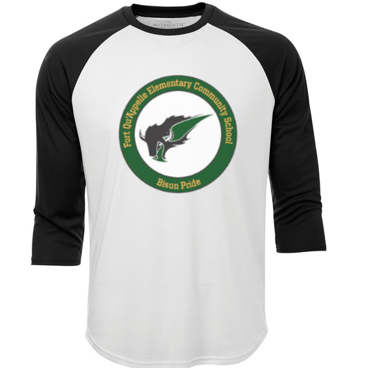 For Qu'Appelle Elementary Three-Quarter Sleeve Baseball Tee