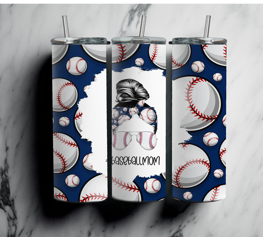 Baseball Mom Tumbler