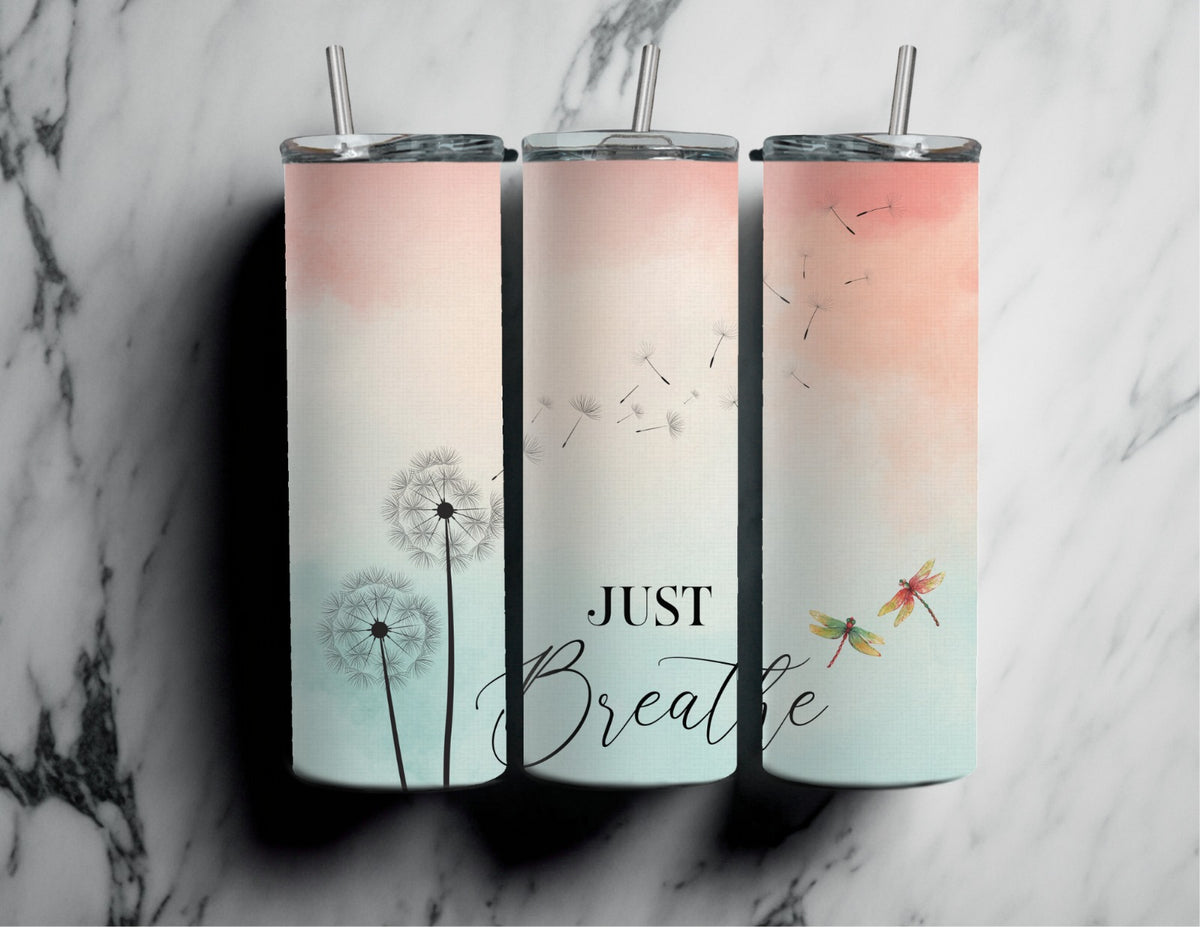 Just Breathe I Tumbler I